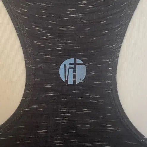 RAW THREADS Race You To The Castle Navy Racerback Graphic Race Tank Top XS Blue