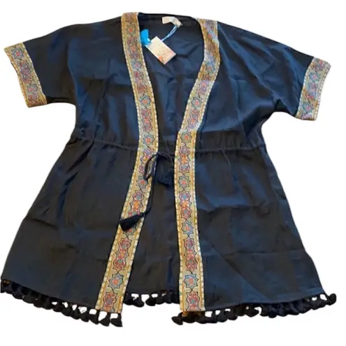 Johnny Was Speza embroidered kimono NWT RARE (extremely oversized)