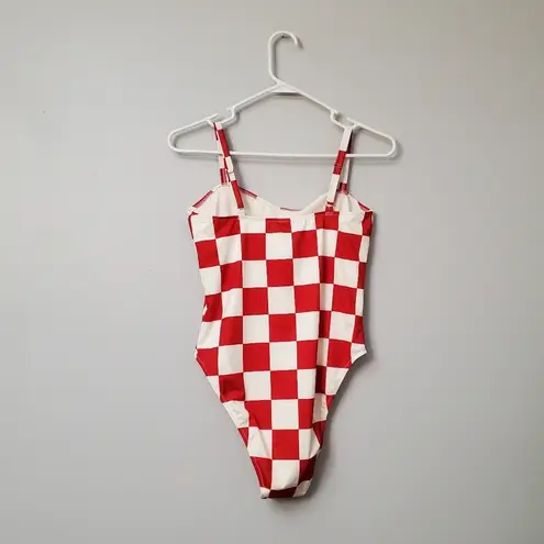 Solid & Striped RE/DONE Malibu checkered Swimsuit