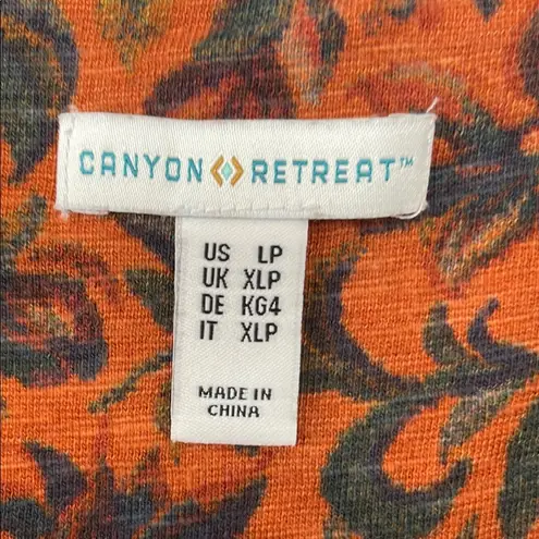 Denim & Co. Canyon Retreat Regular Easy Midi Boot Dress Pockets Sundress LP Size undefined