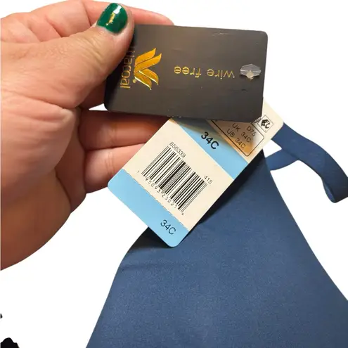 Wacoal 856339 Comfort First Wire Free T-Shirt Bra Navy Blue Size 34C