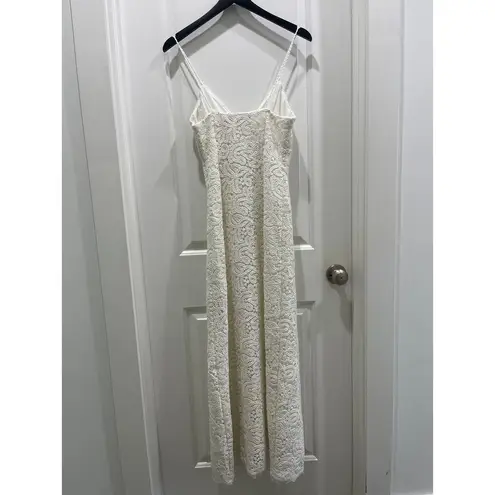 HOUSE OF HARLOW 1960 x REVOLVE Luisia Maxi Crochet Dress Sz XS White
