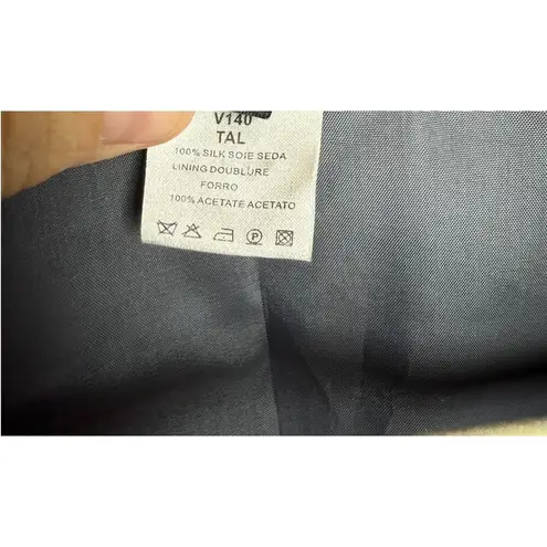 Renato Nucci Silk Purple Iridecent One Button Jacket Sz. 36 (US S)