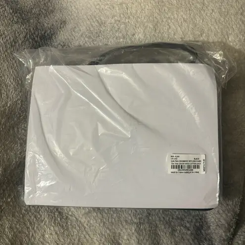 Badgley Mischka Black Quilted Bag