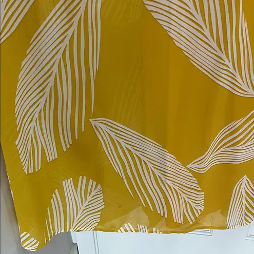 Sunday in Brooklyn Montreux Palm Leaf Print Sleeveless Maxi Dress - Size 8