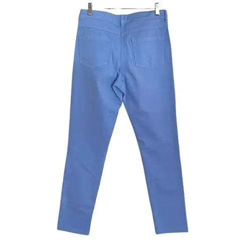 J. McLaughlin Lexi Womens Stretch Slim Fit Mid Rise Denim Jeans Cool Blue Size 6