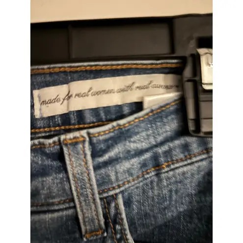 Not Your Daughters Jeans Womens 16WP Blue Denim Straight Leg Jeans Size 16W