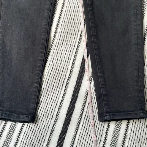 American Eagle  Black Classic High Rise Jegging Denim Blue Jeans size 0 Short