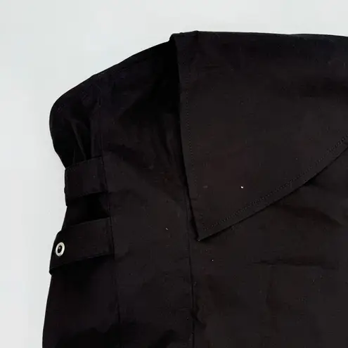 Free People BRENDA KNIGHT FOR  Strapless Corset Tank Size Extra Large NWT Black