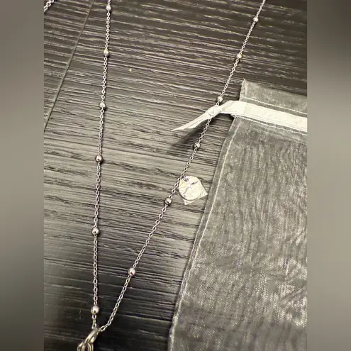 NEW Mary Kay Bundle of (2) Necklaces Mary Kay Foundation Silver Long Necklaces