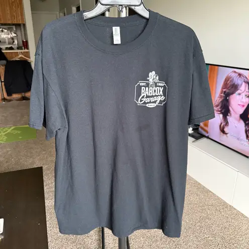Men's Bobcock Garage Graphic Tee Black Size L
