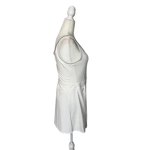 Splits59 Martina Rigor Dress in White Medium New Womens Pickle Ball Tennis