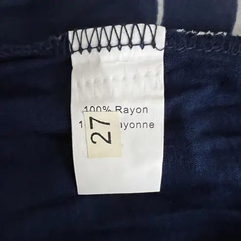 Anthropologie Porridge Shirt Womens Medium Blue Wave Tee Essential Basic Casual