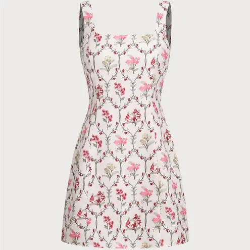 Rihoas Floral Square Neck A