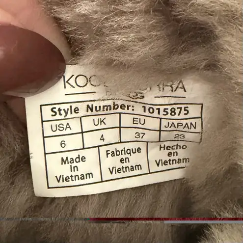 Koolaburra by UGG Victoria Tall Black Suede Bow Winter Boots Size 6