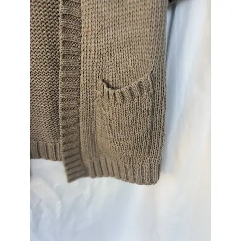 Johnny Was Veggie Dye Cardigan Open Front Chunky Knit Thick Medium Timeless Boho