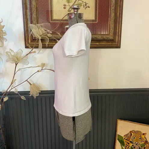 Necessitees Elevated Basic White Crew Neck T Shirt