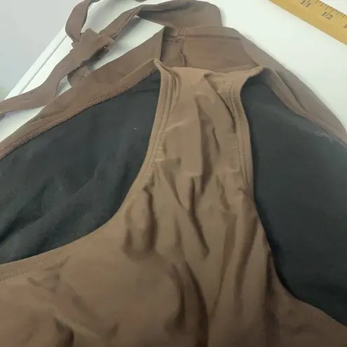 White Stag White & Stag swimsuit size medium in chocolate brown