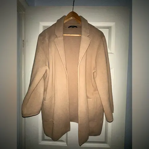 Quince  100% Organic Cotton Knit Blazer size L