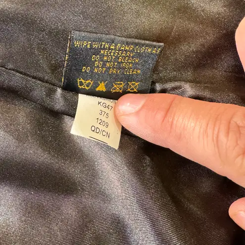 Rocawear Vtg Moto Jacket Black Purple Quilted Patch Women S XS/S Y2K Streetwear