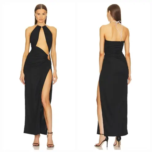 Michael Costello  x REVOLVE Wynna Maxi Dress in Black