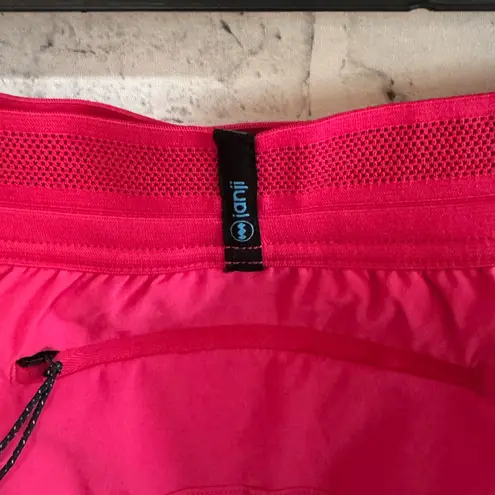 Women’s Janji hot pink athletic lined lightweight shorts Large