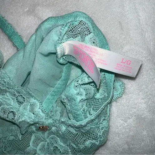 PINK - Victoria's Secret Victoria’s Secreta PINK mint bralette L