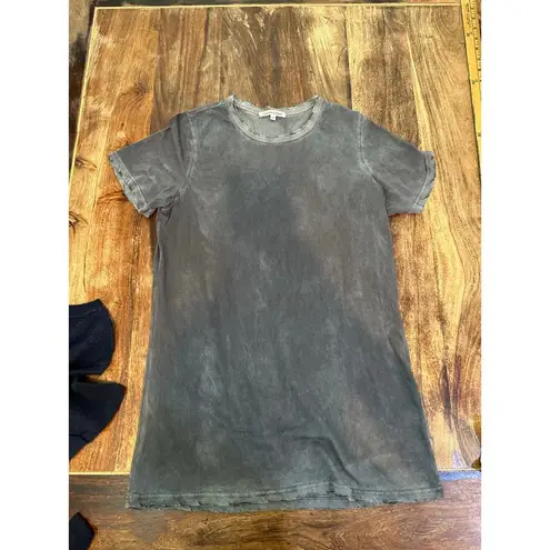 Cotton Citizen  Women's Gray Pullover Short Sleeve Standard T-Shirt Size Medium