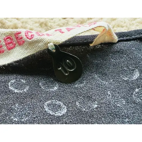 Rebecca Taylor Beaded Silk Short Sleeve Blouse Black 10 Designer Glam Minimalist