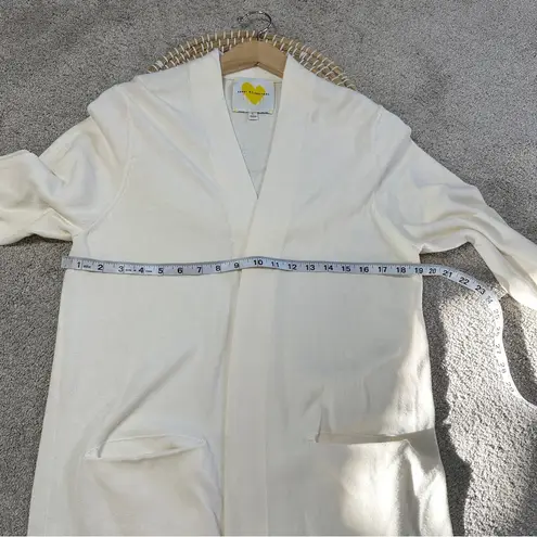 Kerri Rosenthal Women’s Poppy Be Alright Duster Cardigan Sweater in Cream L Size L