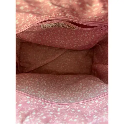 Capelli New York Wicker Shoulder Bag Pink Sequined Flamingos Tropical