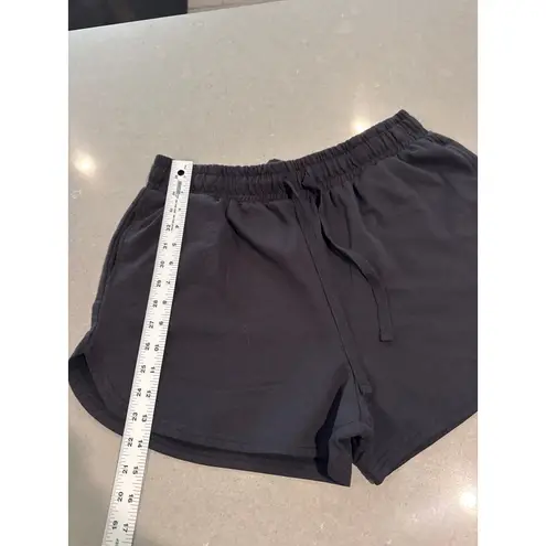 Rebel Sky Womens Black Athletic Lounge Shorts Drawstring xl Black