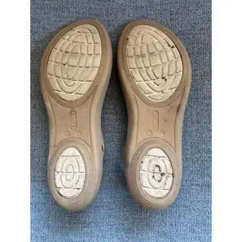 Crocs  Women's Comfort Isabella Huarache Style Croslite Footbed Strappy Sandal 7