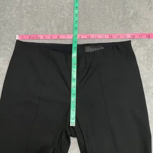 Hatch Pants One Size Black Maternity Classic Minimal Capsule Stretch Career