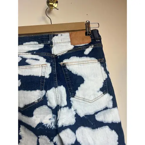 Jeanerica Eiffel High Waist Bootcut Jeans in Tie Dye 74 Women's Sz. 26 (US 4