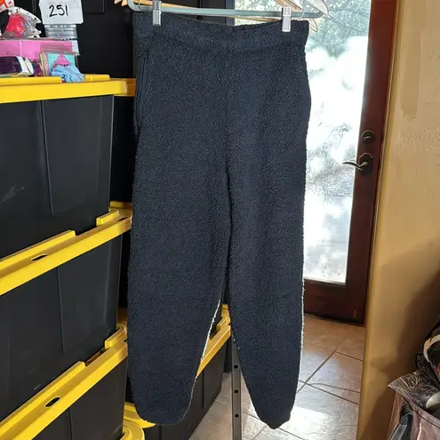 SKIMS COZY KNIT UNISEX JOGGER ONYX BLACK SIZE SMALL / MEDIUM