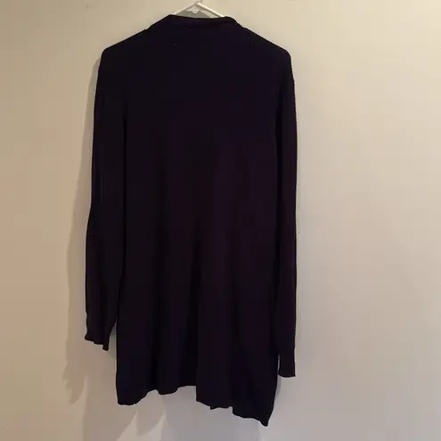Cyrus purple Knit Cardigan Sweater