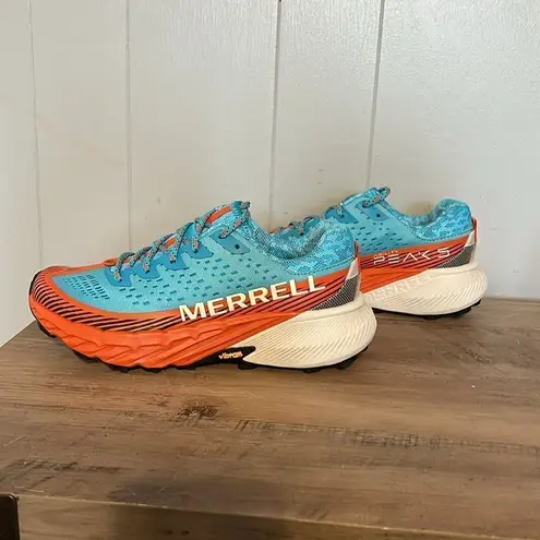 Merrell NWT  Agility Peak 5 Atoll/Cloud Size 7