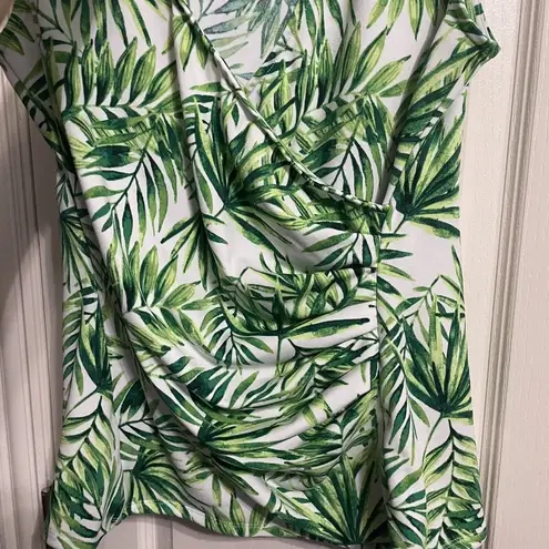 Andrew Marc 💖 New York Tropical Palm Leaves 2 Pc Set