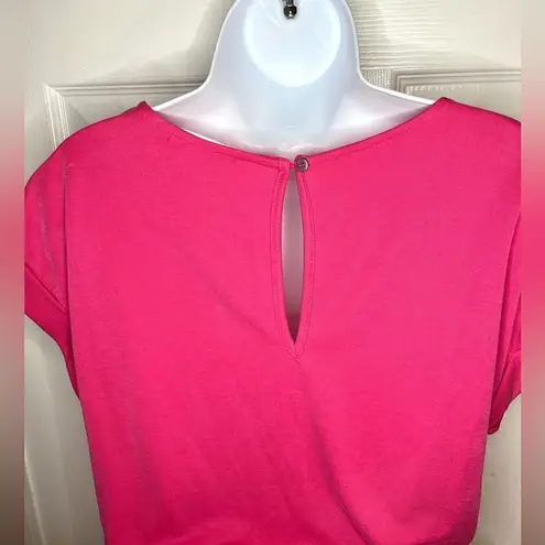 Red Dress Boutique Ces Femme Flirt With Fun Hot Pink Jumpsuit M NWOT Size M