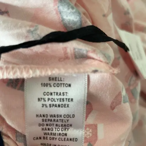 Unique Vintage Christmas Print Full Swing Skirt Cotton Pockets Winter Penguin