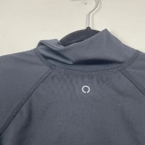 Skora Woman's Sz S Black Full Zip Long Sleeve Athletic Jacket Thumb Holes - Image 7