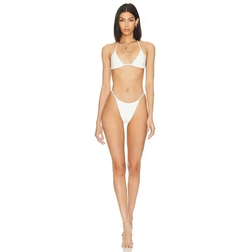 frankie's bikinis  x Pamela Anderson Zeus Bikini Bottom in Surf Bunny XSmall New - Image 5