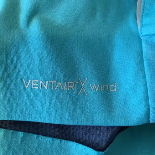 Craft Cycling Full Zip Vent Air Wind Jacket Women’s Sz M Turquoise Blue *flaws Size M