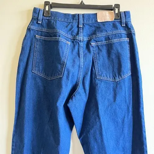 NEW L.L. Bean Original Fit Jeans High Waist Relaxed Loose Womens Size 12… Blue