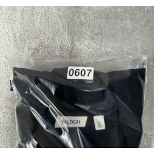 Tildon Dress Womens Small Black Shift Dress Preppy Casual Neutral Minimalist