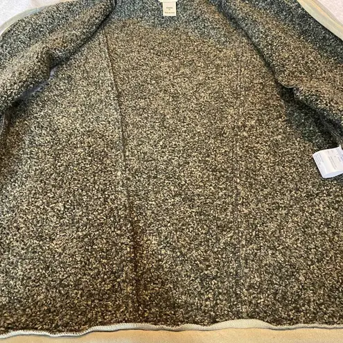 Woolrich Vest Womens Medium Khaki Microseude Acrylic Polyester Sherpa Lined