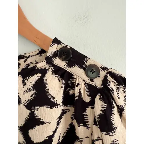 Sézane | Sezane | Linon Blouse in Black & White | Sz 34 / US Sz 2