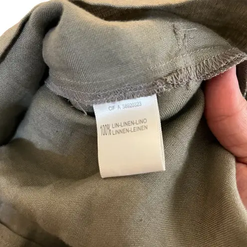 Laura Clement Collection 100% Linen Top Size 16 - Image 9