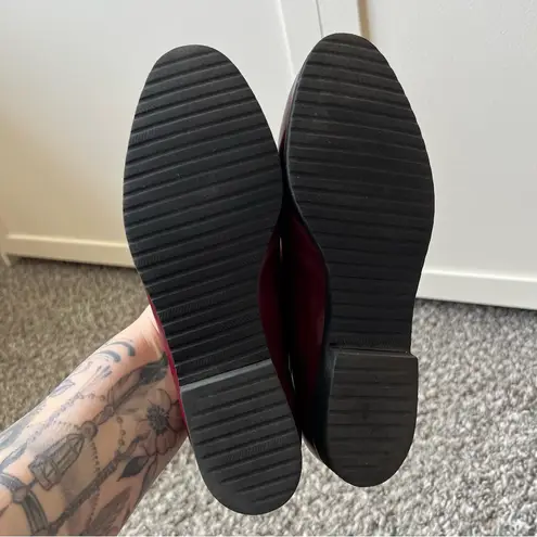 Bottega Veneta Women’s Intrecciato Braided Bordeaux Leather Loafers‎ Size 6.5